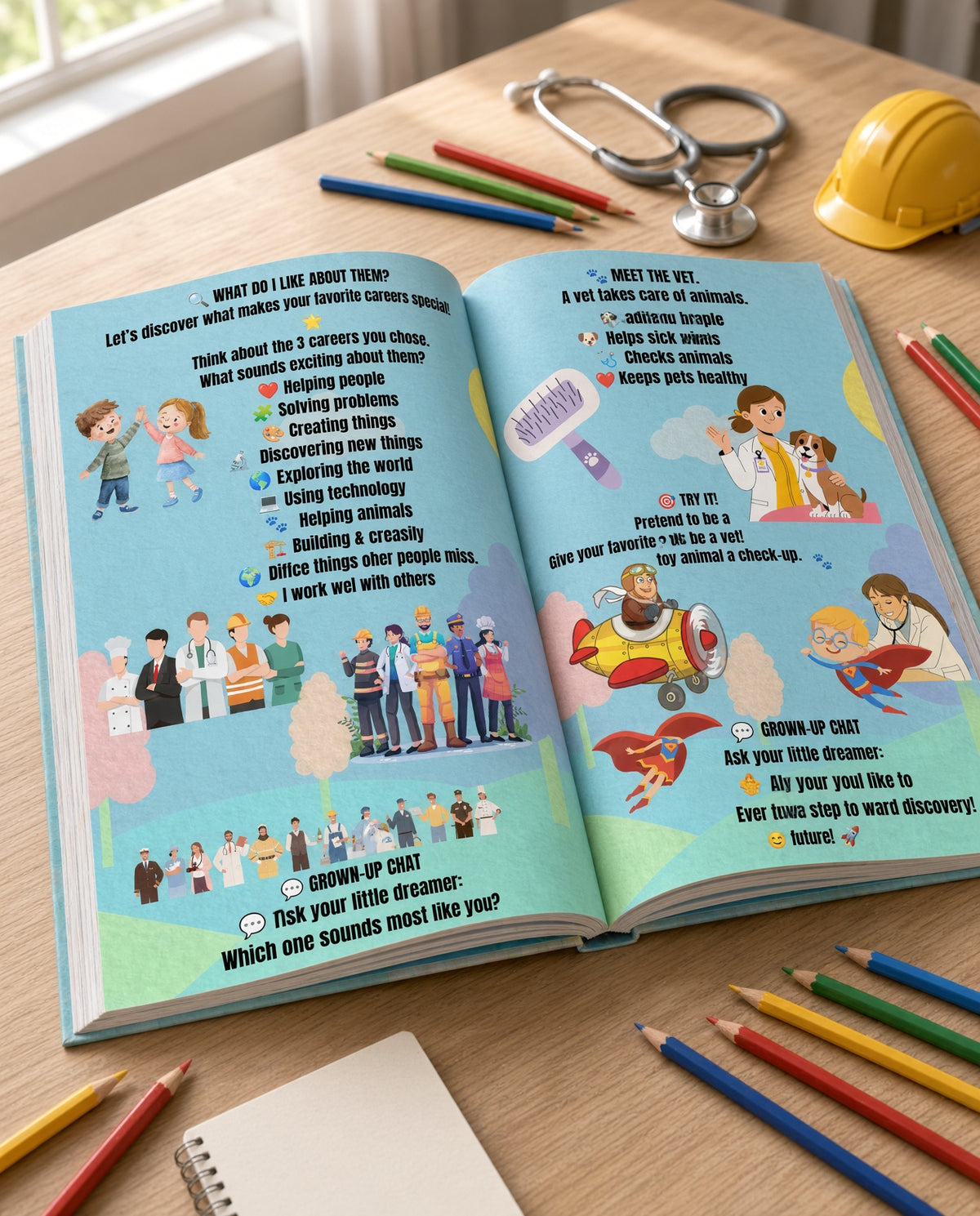 Little Dreamers™ Play Kit | 14-Day Career Adventure for Ages 3–6.