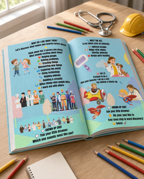 Little Dreamers™ Play Kit | 14-Day Career Adventure for Ages 3–6.